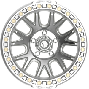 Fittipaldi FB151M Machined Silver 17x9 -38 6x139.7mm 106.2mm - Wheelwiz