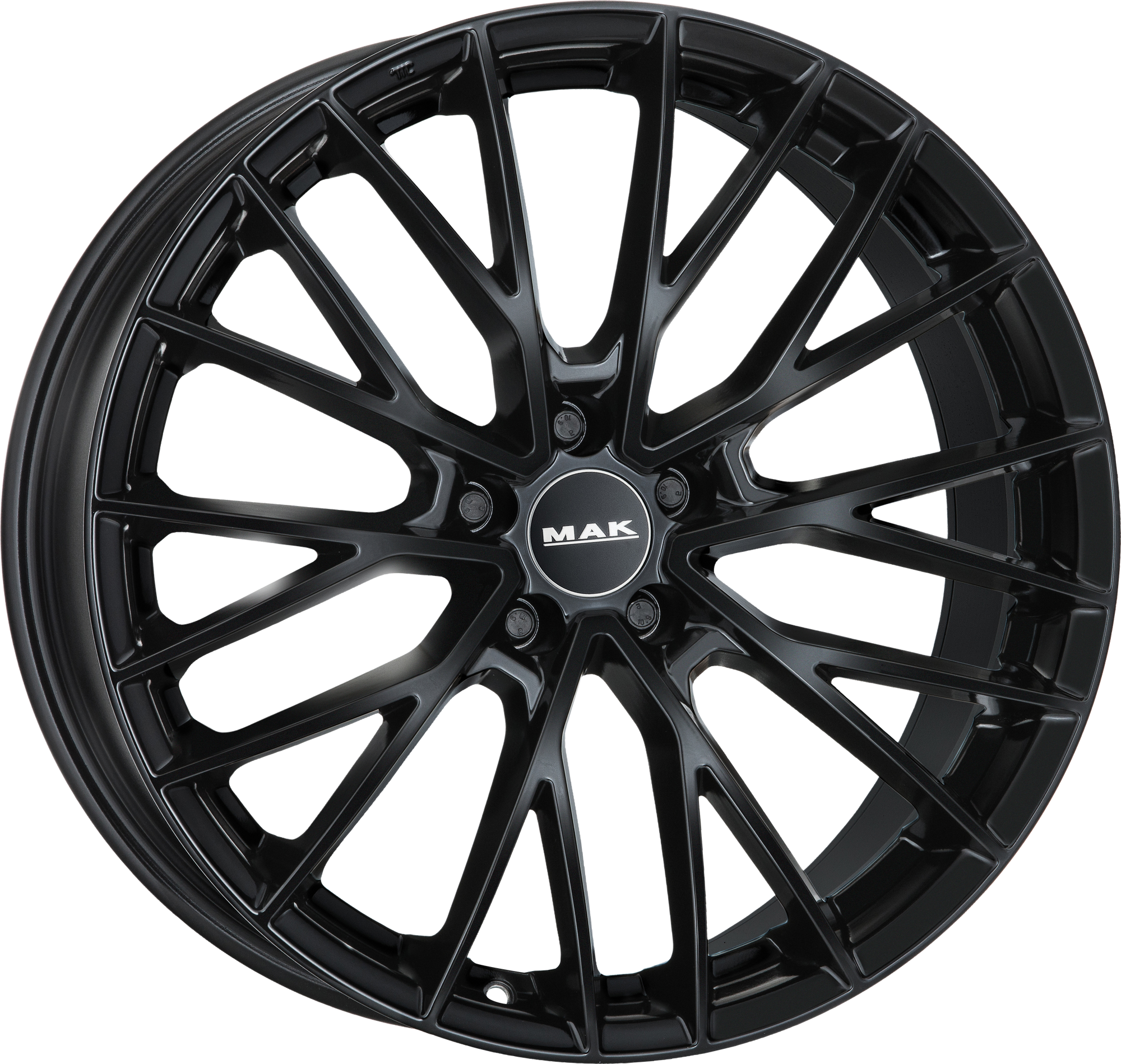 MAK Speciale-D Gloss Black 22x11.5 +22 5x130mm 71.6mm