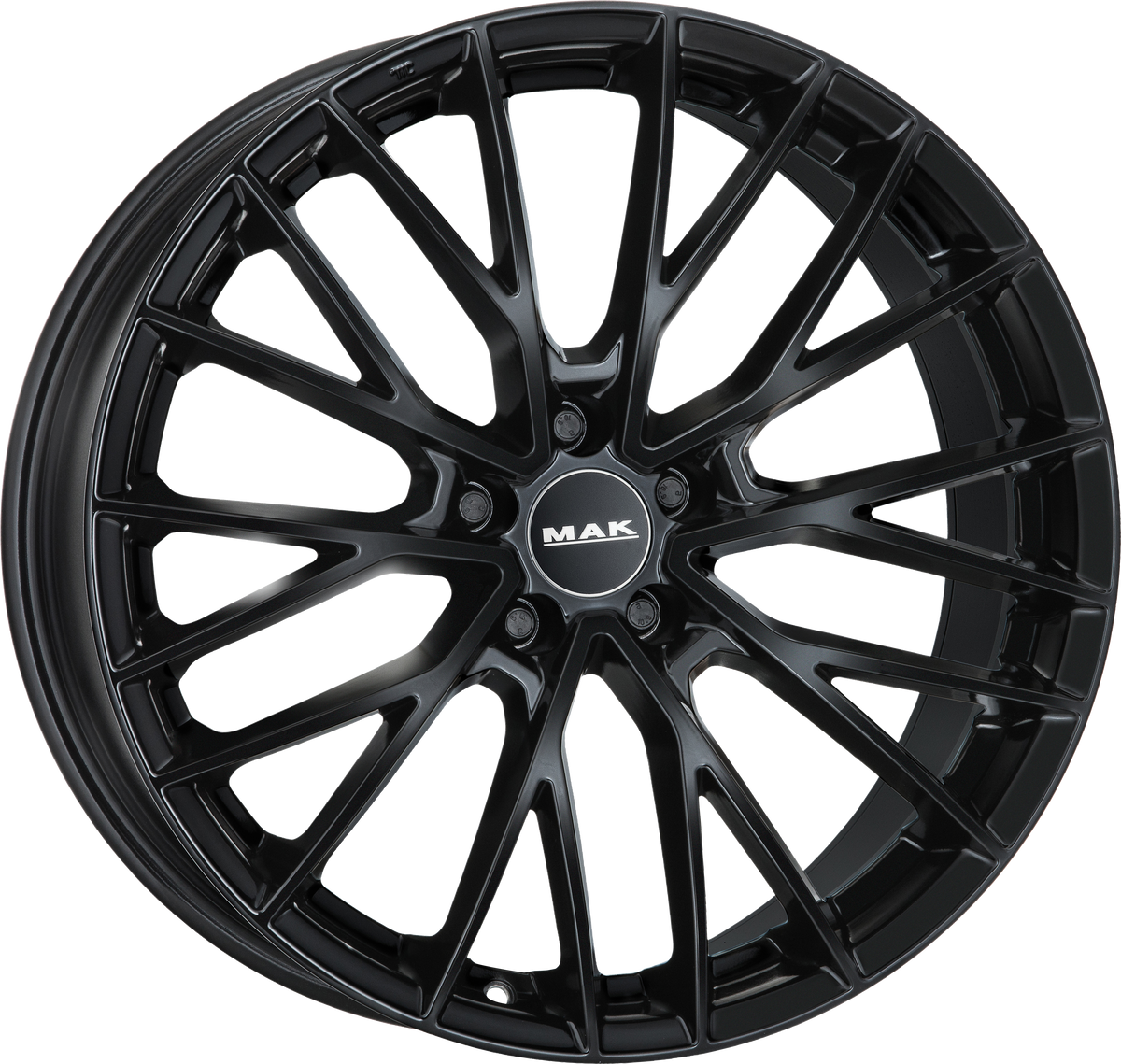 MAK SPECIALE-D Gloss Black 19x9.5 +45 5x112mm 66.6mm - Wheelwiz