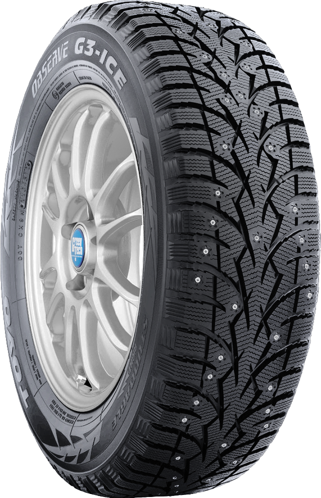 Toyo Observe G3-Ice (Studded) 185/70R14 STUDDED - Wheelwiz