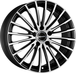 MAK Starlight Ice Black 18x9 +50 5x112mm 66.6mm