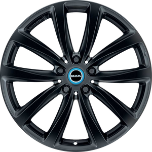 MAK WATT Matte Black 19x5 +43 5x112mm 66.6mm - Wheelwiz