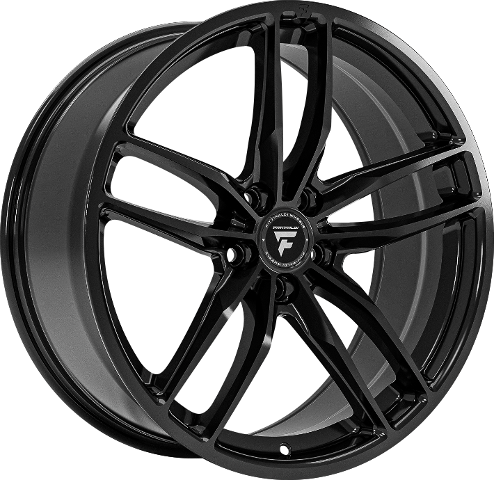 Fittipaldi FS361B Gloss Black 18x8 +35 5x114.3mm 73.1mm - Wheelwiz
