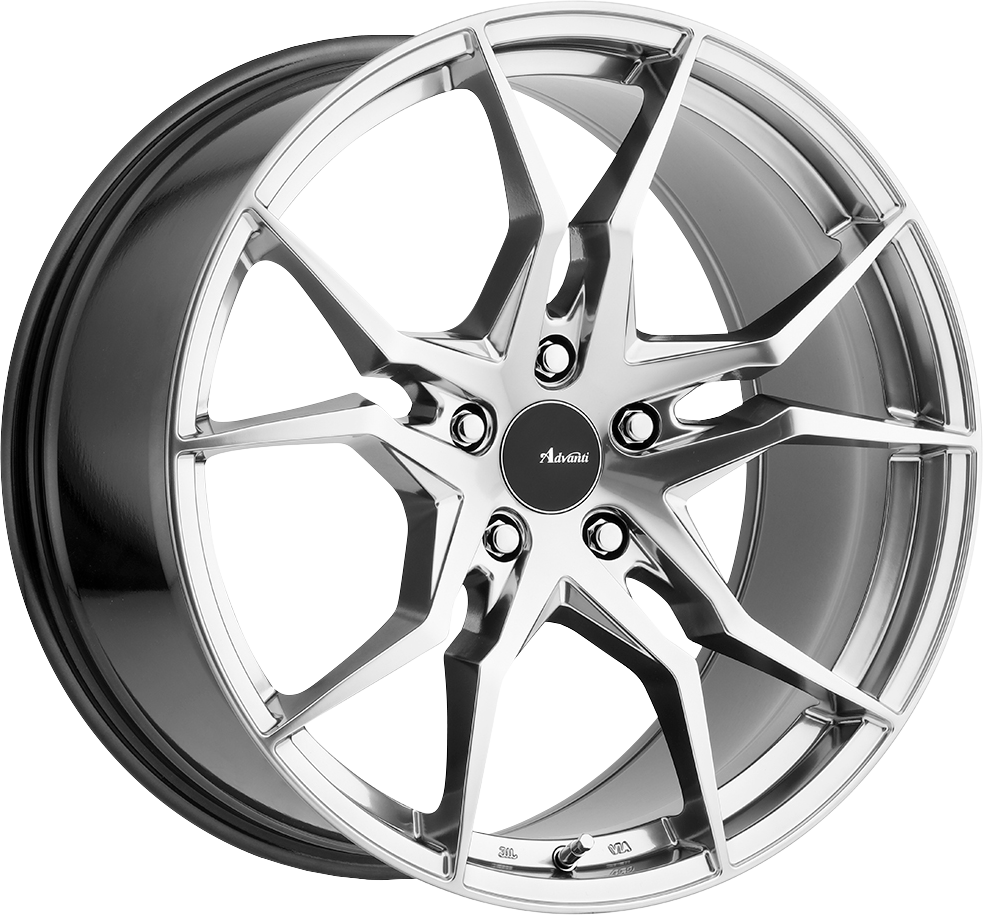 Advanti Hydra Titanium 19x8.5 +30 5x120mm 74.1mm - Wheelwiz