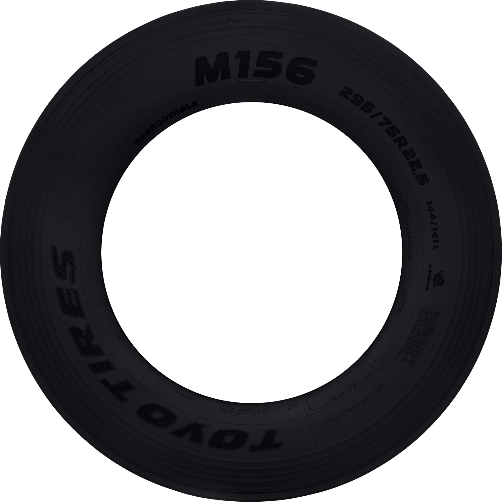 Toyo M156 245/75R22.5 - Wheelwiz