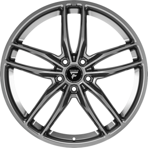 Fittipaldi FS361S Brushed Silver 20x8.5 +35 5x112mm 66.6mm - Wheelwiz
