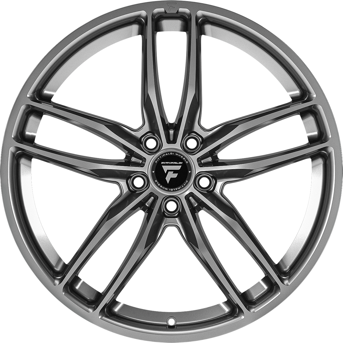 Fittipaldi FS361S Brushed Silver 18x8 +35 5x114.3mm 73.1mm - Wheelwiz