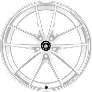 Konig Oversteer White 18x8 +45 5x114.3mm 73.1mm - WheelWiz