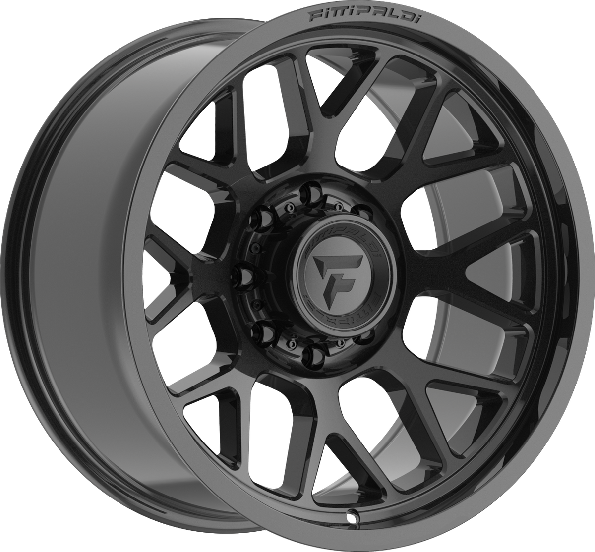 Fittipaldi FA17B Gloss Black 18x9 +18 6x135|6x139.7mm 106.2mm