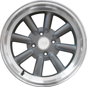 Konig Rewind Graphite 15x7 +20 4x100mm 73.1mm - Wheelwiz