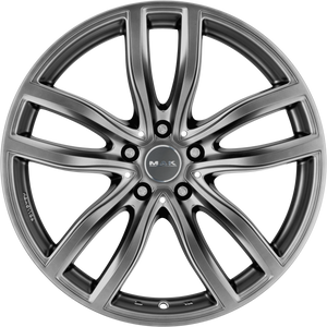 MAK Fahr Matte Titanium 19x8 +54 5x112mm 66.6mm