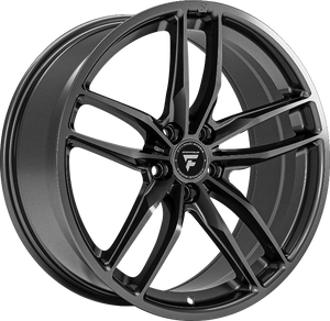 Fittipaldi FS361G Gloss Graphite 20x8.5 +35 5x112mm 66.6mm - Wheelwiz