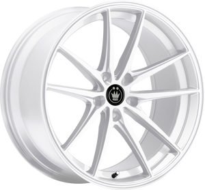 Konig Oversteer White 18x8 +45 5x114.3mm 73.1mm - WheelWiz