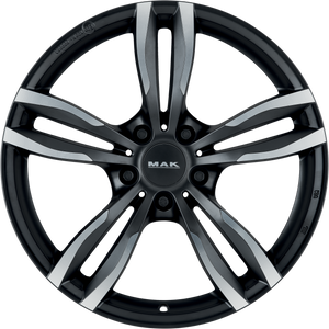 MAK Luft W Ice Black 17x8 +34 5x120mm 72.6mm