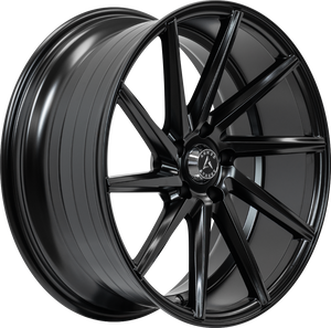 Armed Wheels .38 CAL Satin Black 19x8.5 +35 5x113mm 74.1mm - Wheelwiz