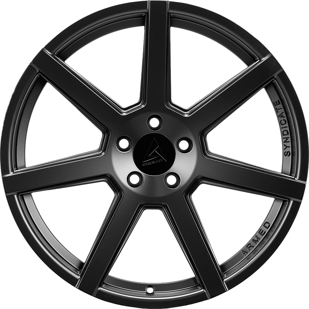 Armed Wheels Assassin Matte Black 18x8 +35 5x113mm 74.1mm - Wheelwiz