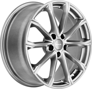 MAK Davinci Matte Titanium 17x7 +40 5x112mm 57.1mm - Wheelwiz