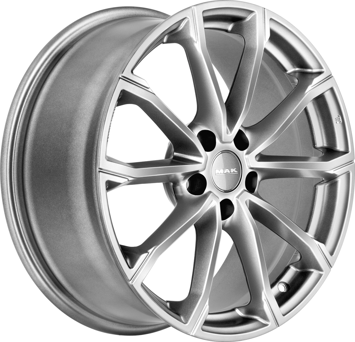 MAK Davinci Matte Titanium 16x6.5 +35 4x98mm 58.1mm - Wheelwiz