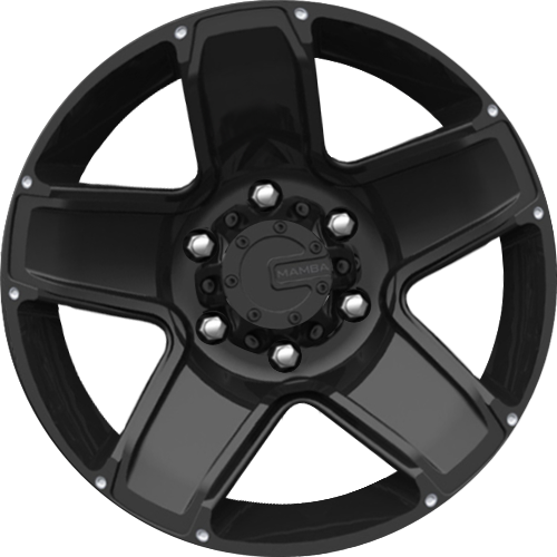 Mamba M13 Matte Black 15x8 +13 5x114.3mm 71.5mm - Wheelwiz