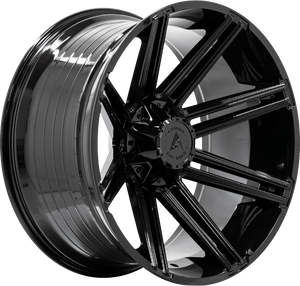 Armed Wheels Chopper Full Gloss Black 22x12 -44 5x127mm 78.1mm - Wheelwiz
