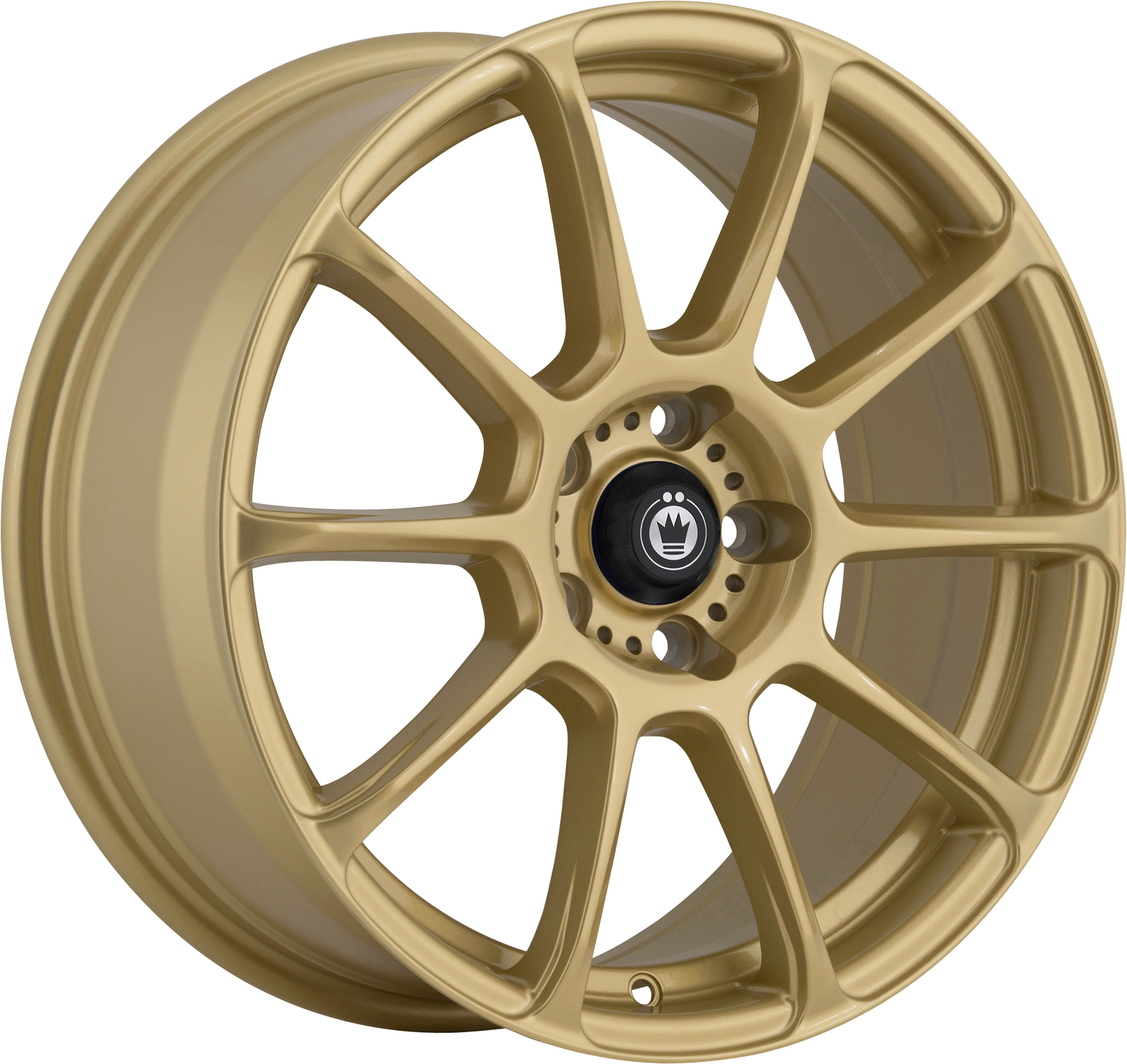 Konig Runlite Gold 18x8 +45 5x108mm 73.1mm - Wheelwiz