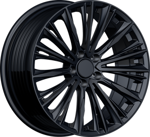YKW Replica MF26 Gloss Black 19x8.5 +35 5x114.3mm 60.1mm - Wheelwiz