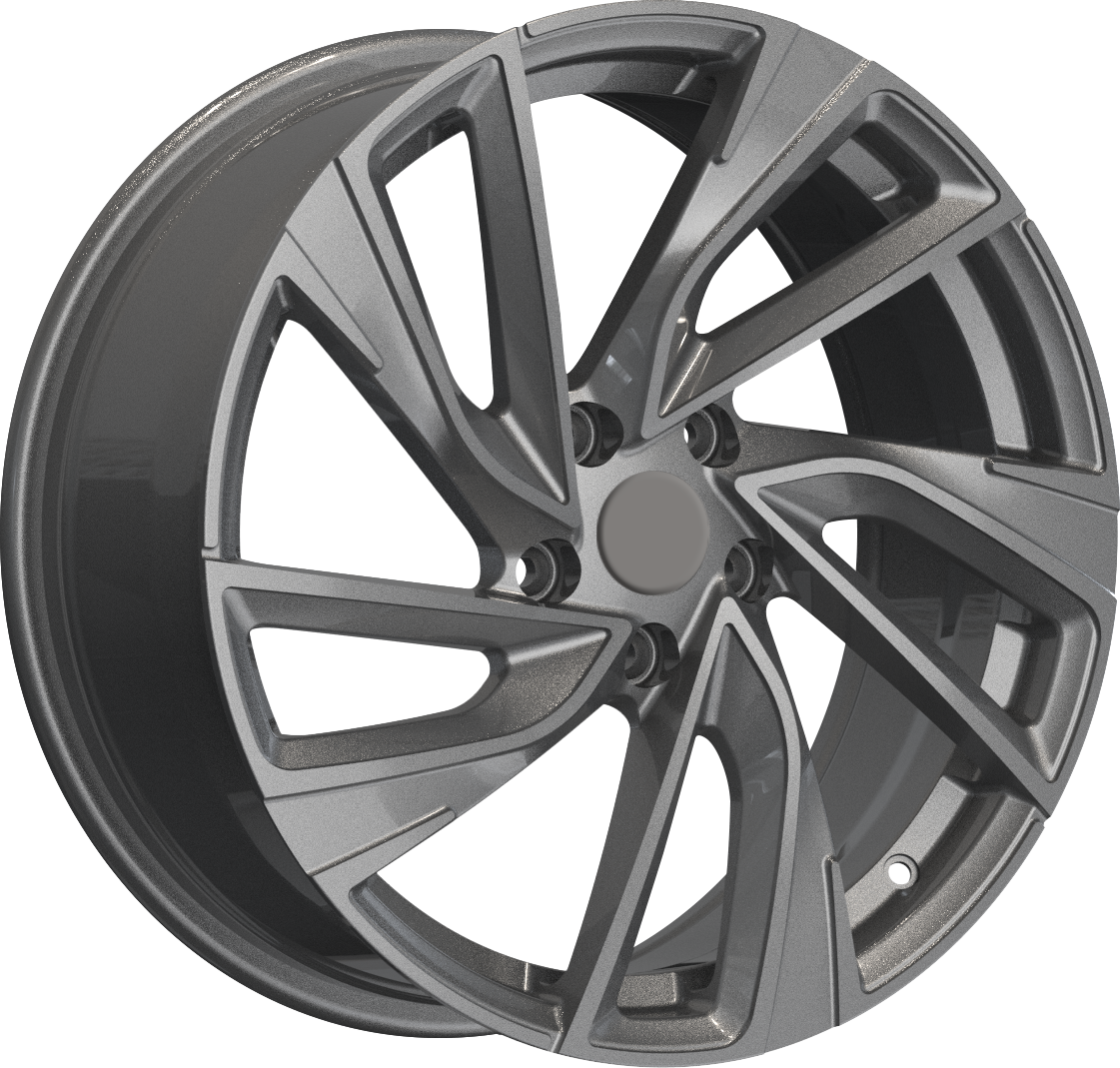 YKW Replica VR1 Gloss Gunmetal 18x7.5 +42 5x112mm 57.1mm