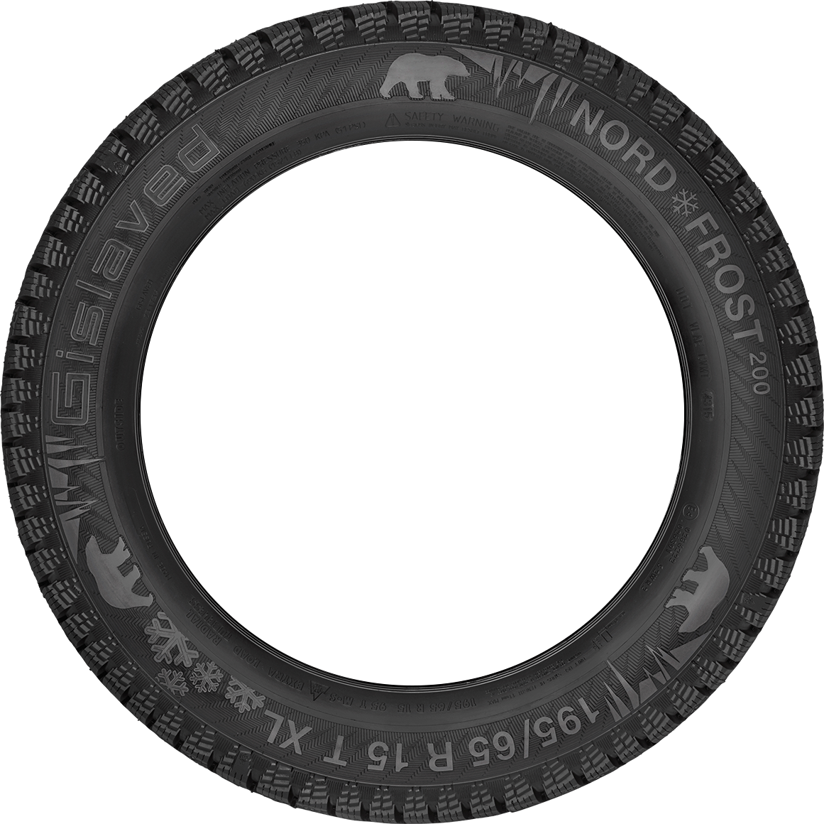 Gislaved Nord Frost 200 195/65R15 STUDDABLE - Wheelwiz