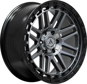 Armed Wheels Tank Matte Black + Gunmetal Face 18x9 0 6x135mm 108.1mm - Wheelwiz