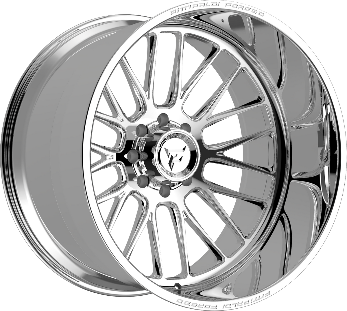 Fittipaldi FTF502P Polished 24x14 -76 8x170mm 125.2mm - Wheelwiz