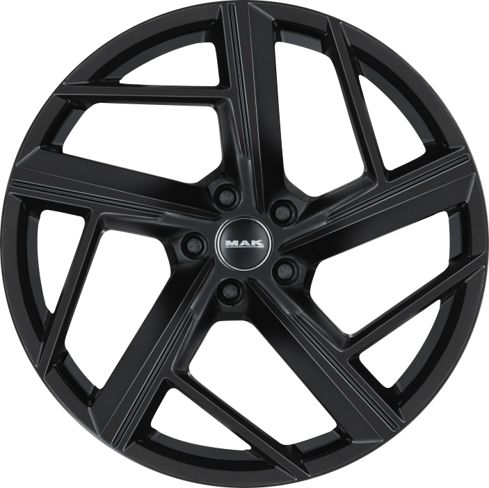 MAK QVATTRO Gloss Black 21x9.5 +20 5x112mm 66.45mm - Wheelwiz