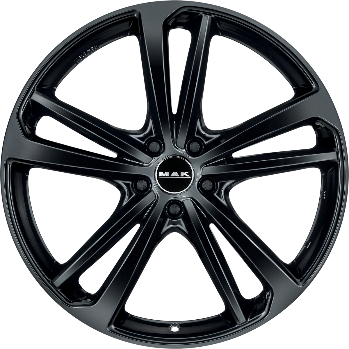 MAK Nurburg Gloss Black 19x8 +42 5x112mm 57.1mm - Wheelwiz