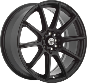 Konig Control Matte Black 17x7 +40 5x108|5x114.3mm 73.1mm - Wheelwiz