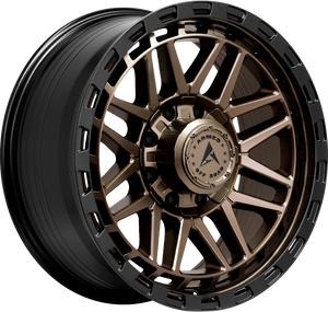Armed Wheels Tank Matte Black + Bronze Face 18x9 +12 8x165.1mm 125.1mm - Wheelwiz
