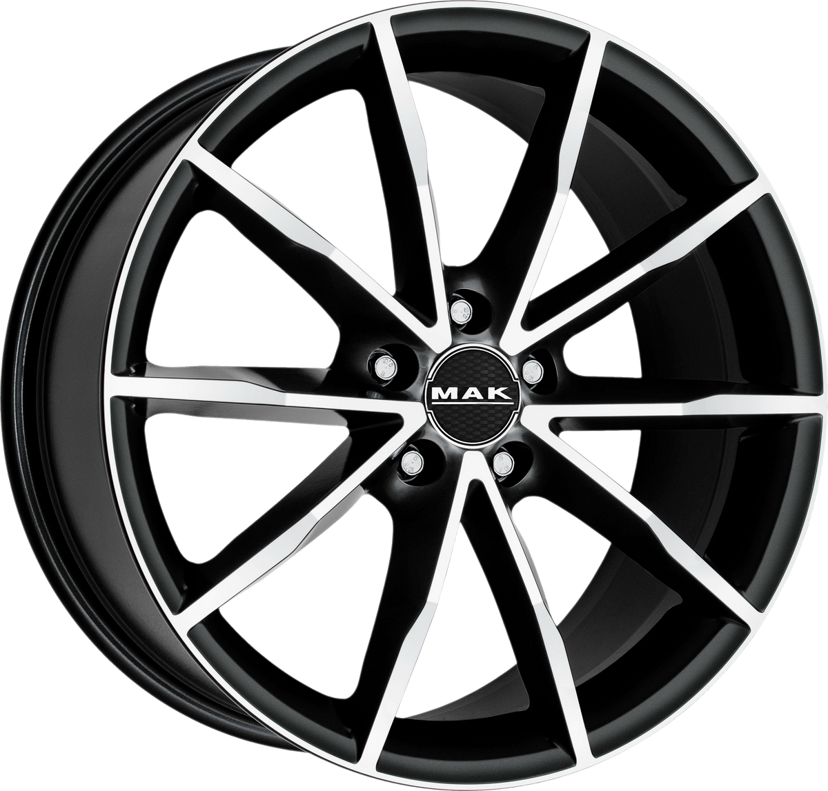 MAK RINGE Ice Black 18x8 +35 5x110mm 65.1mm - Wheelwiz
