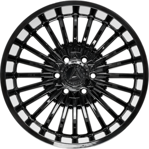 Armed Wheels Force Gloss Black 24x12 -44 8x165.1mm 125.1mm - Wheelwiz