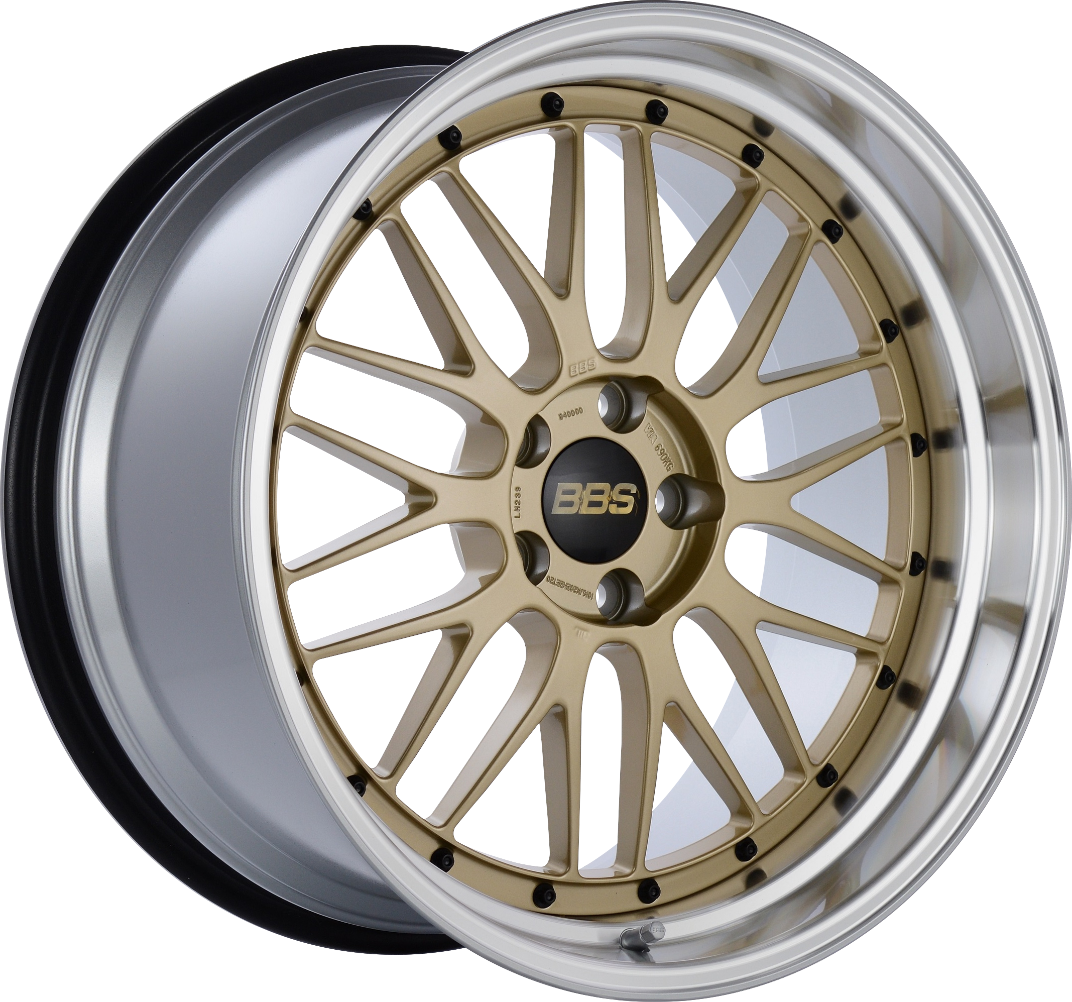 BBS LM 17x7.5 +38 5x114.3 PFS GOLD POLISHED– Wheelwiz