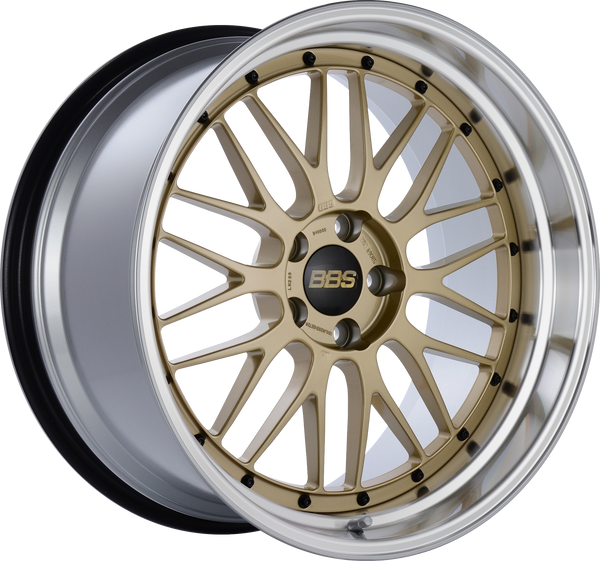 BBS LM 17x7.5 +38 5x114.3 PFS GOLD POLISHED– Wheelwiz