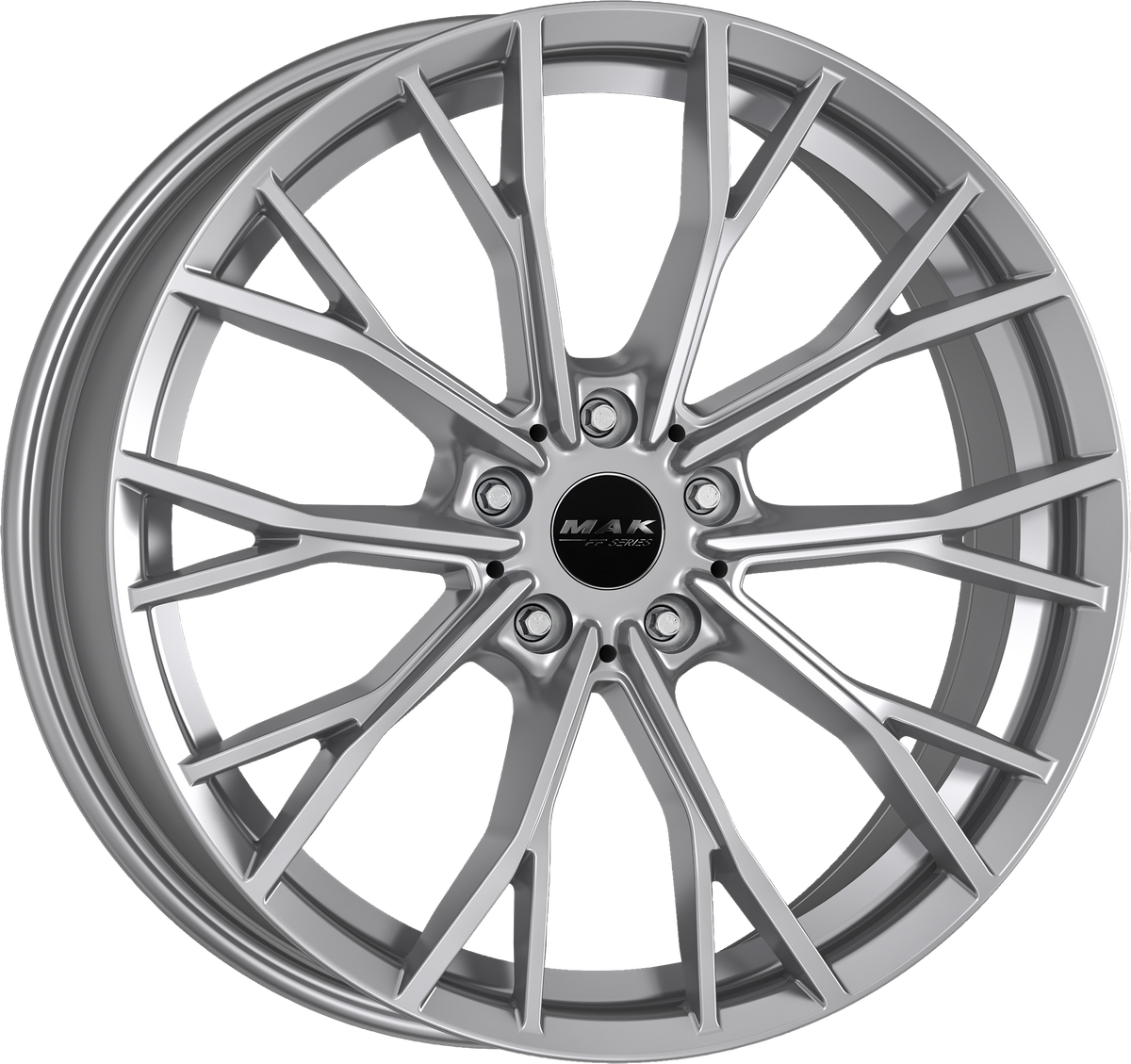 MAK priMe-FF Silver 19x8.5 +25 5x120mm 72.6mm - Wheelwiz