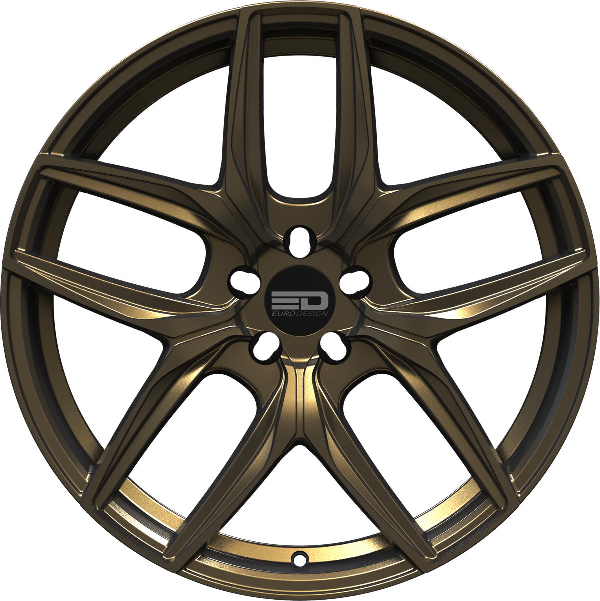 Euro Design Forza - EFS Matte Bronze 20x9 +35 5x100|5x105|5x110|5x112|5x115|5x118|5x108|5x114.3|5x98mm 72.6mm - Wheelwiz
