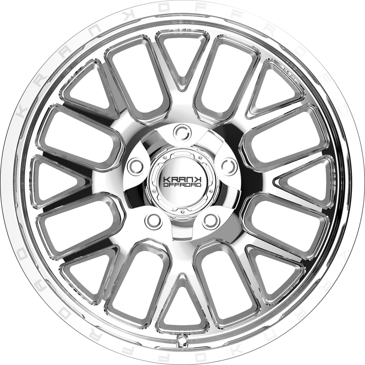 Krank Fuse Chrome 20x9 +10 5x127|5x139.7mm 77.8mm - Wheelwiz