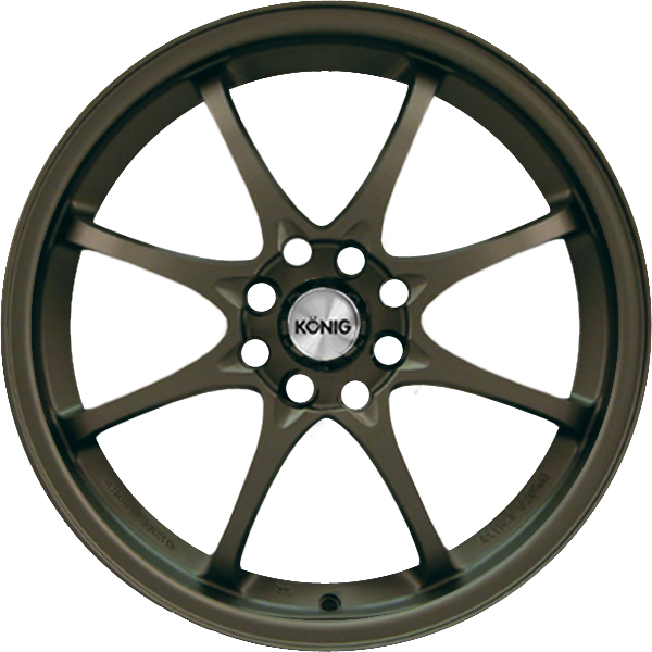 Konig Helium Matte Bronze 15x6.5 +40 4x100mm 73.1mm - Wheelwiz