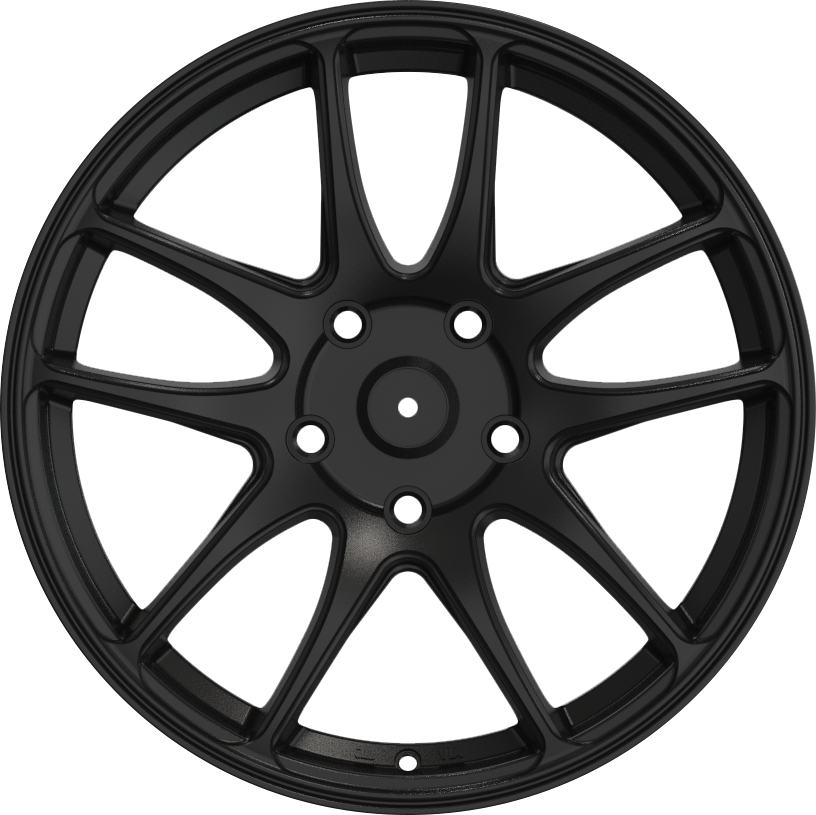 YKW Replica JA3 Gloss Black 18x8 +35 5x112mm 66.6mm - Wheelwiz
