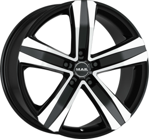 MAK Stone5 Black Mirror 18x7.5 +43 5x130mm 84.1mm