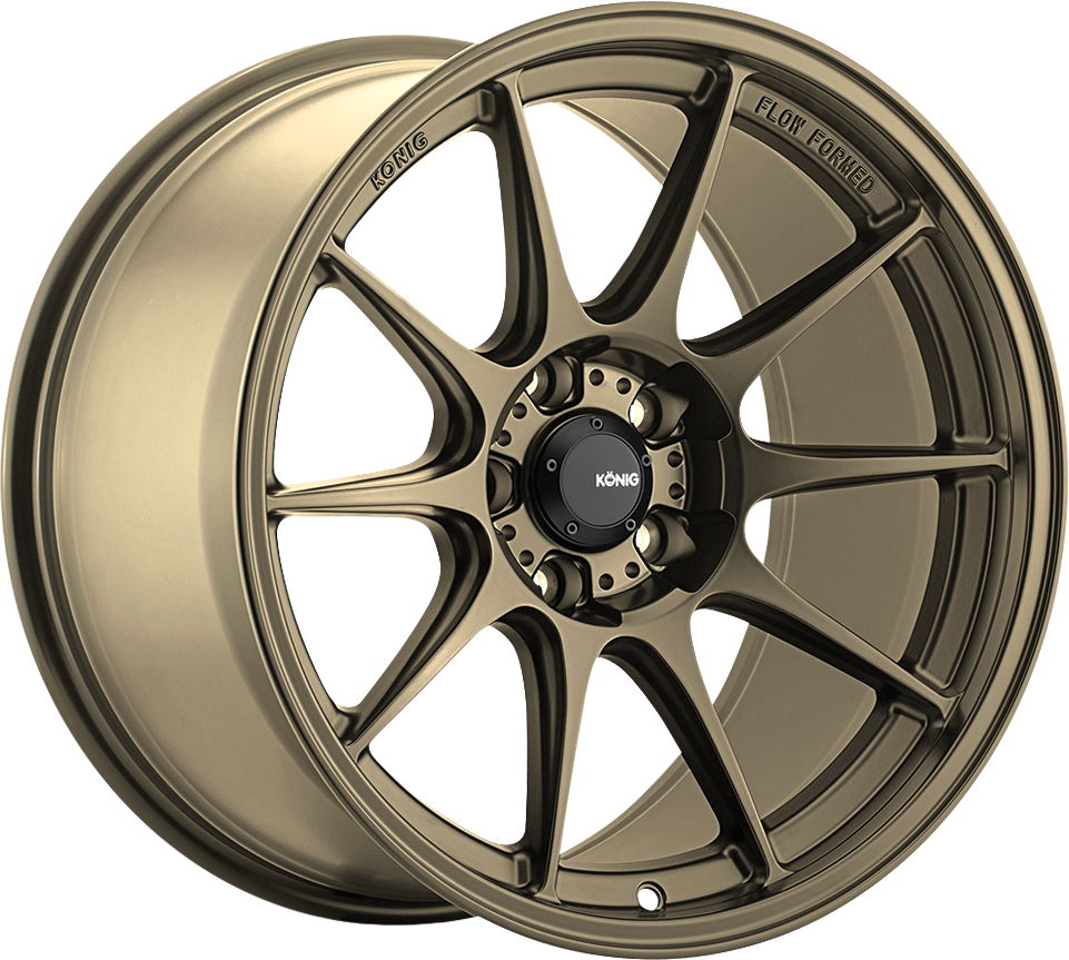 Konig Dekagram Gloss Bronze 17x8 +40 5x114.3mm 73.1mm - WheelWiz