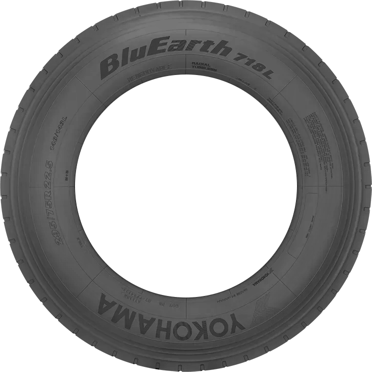 Yokohama BluEarth 718L 11R24.5 - Wheelwiz