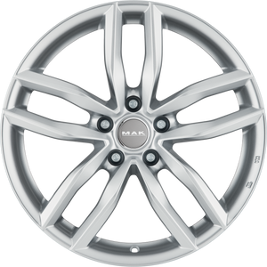 MAK Sarthe Silver 19x8 +50 5x112mm 57.1mm