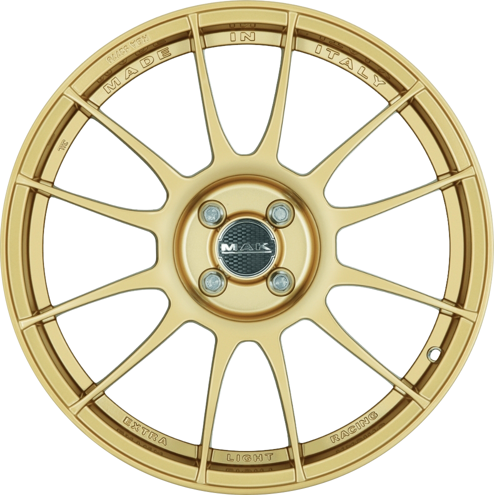 MAK XLR Gold 17x7 +35 4x100mm 72mm - Wheelwiz