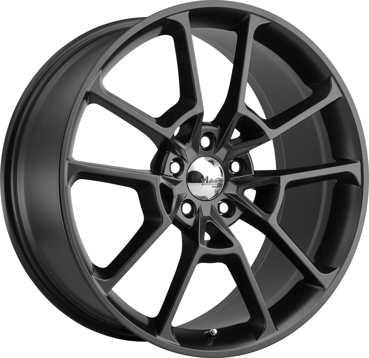 Advanti Fury Matte Black 19x9 +35 5x114.3mm 73.1mm - Wheelwiz
