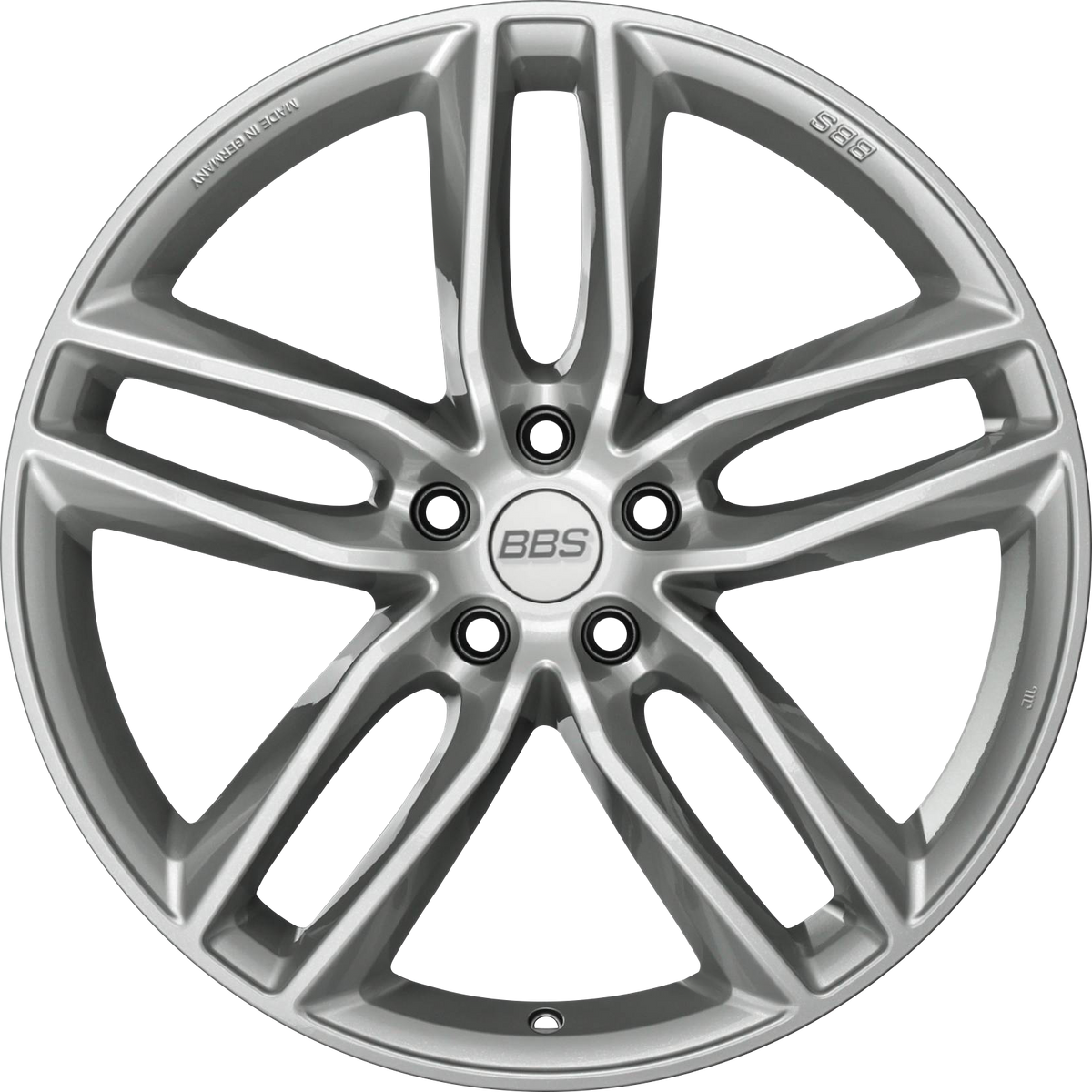 BBS SX 17x7.5 +37 5x120 72.5 SILVER - Wheelwiz